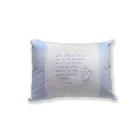 AL80101 - Almofada Santo Anjo Azul - 33x23cm