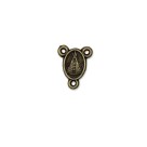 ET1610009P20 - Entremeio N. Sra. Aparecida Ouro Velho c/ 20un. - 1,3x1cm