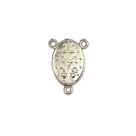 ET1620040P2 - Entremeio N. Sra. Das Graças Níquel c/ 2un. - 2,7x1,9cm