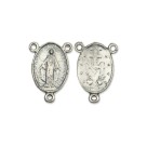 ET1620041P2 - Entremeio N. Sra. Das Graças Níquel Envelhecido c/ 2un. - 2,7x2cm