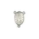 ET1620041P2 - Entremeio N. Sra. Das Graças Níquel Envelhecido c/ 2un. - 2,7x2cm