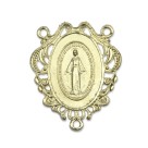 ET1620063 - Entremeio N. Sra. Das Graças Dourado - 5x4cm