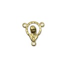 ET1650014P3 - Entremeio Nossa Senhora Dourado c/ 3un. - 1,6x1,4cm
