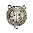 ET1630060 - Entremeio Medalha de São Bento Níquel - 5,2x4,3cm