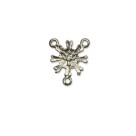 ET1640200P5 - Entremeio Divino Espírito Santo Níquel c/ 5un. - 2x1,8cm