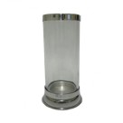 PV158020 - Porta Vela Vidro 18x8cm