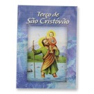 TE950510 - Terço c/ Oração São Cristóvão - 26cm