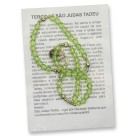 TE950530 - Terço c/ Oração São Judas Tadeu - 26cm