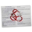 TE950850 - Terço c/ Oração Divino Espírito Santo - 30cm