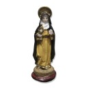 IM1720017 - Imagem Santa Clara Resina - 8x3cm