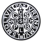 AD82140 - Adesivo Medalha de São Bento - 16x16cm