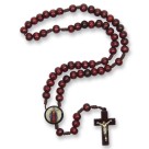 TE940760 - Terço Santas Chagas de Jesus Madeira - 37cm