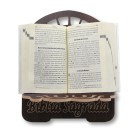 PB812510 - Porta Bíblia Jesus Misericordioso MDF Resinado - 30,5x25,5cm