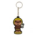 CH50416 - Chaveiro São Francisco de Assis Emborrachado - 12x4,5cm