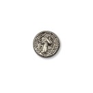 ET1530200P12 - Entremeio São Bento Passante Níquel c/ 12un. - 0,9cm