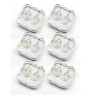 ES45302P6 - Escapulário São Bento Aço Inox - 61,3x1,3cm (R283)
