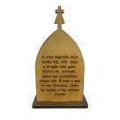 CP81767 - Capela São Bento MDF Tabaco (G) - 20,5x12cm