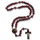 TE940486 - Terço São João Evangelista Madeira - 37cm