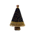 IM100489 - Imagem N. Sra. Aparecida c/ Veludo - 16x11cm