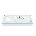 CXM14130 - Caixa Porta Vela Meu Batizado MDF - 28,5x10,5cm