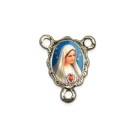 ET1671052P5 - Entremeio Imaculado Coração de Maria Resinado c/ 5un. - 1,9x1,5cm