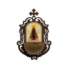 PI380001 - Pia de Água Benta N. Sra Aparecida - 15x10,5cm