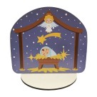 PE723200 - Pedestal Presépio Infantil MDF - 15x17cm
