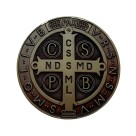 AD82515 - Adesivo Medalha de São Bento Resinado - 7x7cm