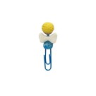 CL2120405 - Clips Anjo Azul Biscuit - 5,5x1,5cm