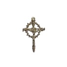 CZ861759 - Crucifixo Metal Níquel - 5,6x3,5cm