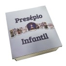 LI324005 - Pedestal Presépio Infantil MDF c/ Caixa - 17x18,5cm