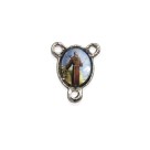 ET1670409P10 - Entremeio São Francisco de Assis Resinado c/ 10un. - 1,5x1,1cm