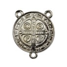 ET1630060 - Entremeio Medalha de São Bento Níquel - 5,2x4,3cm