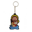 CH50414 - Chaveiro São Cristóvão Emborrachado - 12x4,5cm